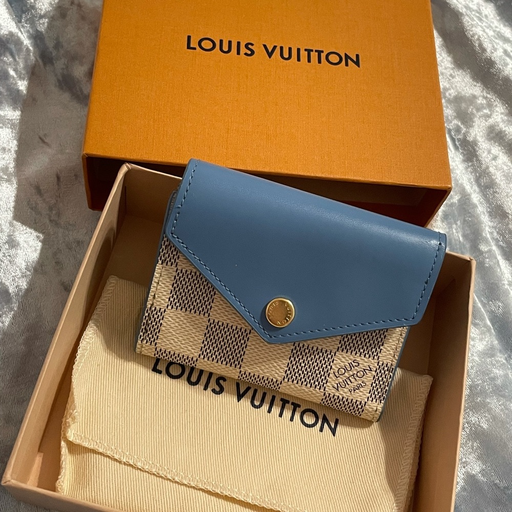 Louis Vuitton Zoe Wallet Damier Azur [Bleuet]